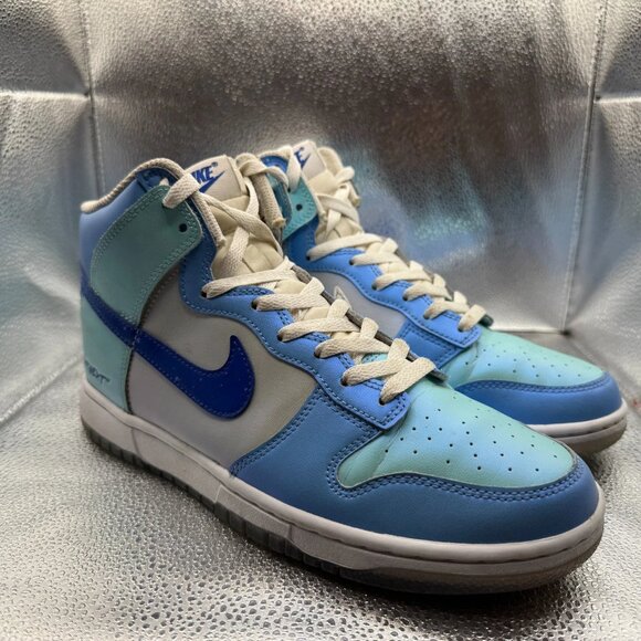 Size 9 Nike Dunk High I Got Next Blue White Opal Mens Sneaker DV2130-400 - Picture 1 of 12